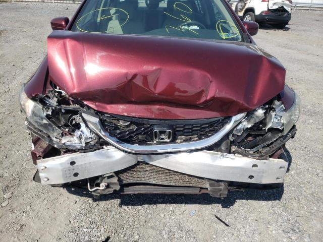 Photo 9 from auction – 2014 HONDA CIVIC EX with VIN 19XFB2F83EE275955