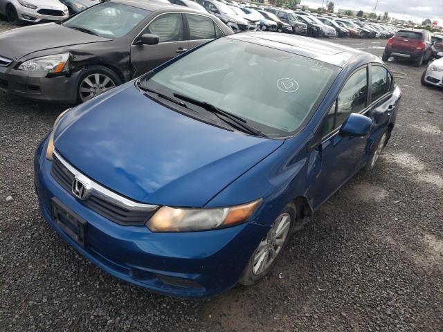 Photo 2 from auction – 2012 HONDA CIVIC LX with VIN 2HGFB2F55CH040336