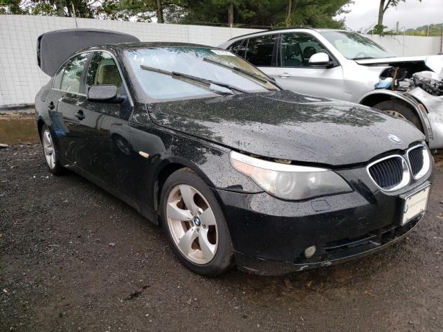 BMW 525 I 2005 with VIN WBANA53555B857723 - Photo from auction