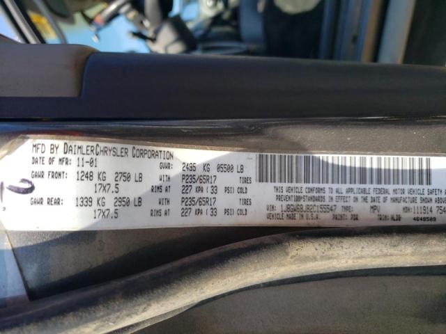 Photo 10 from auction – 2002 JEEP GRAND CHER with VIN 1J8GW68J82C155547