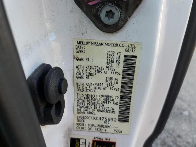 Photo 10 from auction – 2012 NISSAN FRONTIER S with VIN 1N6BD0CT1CC475952