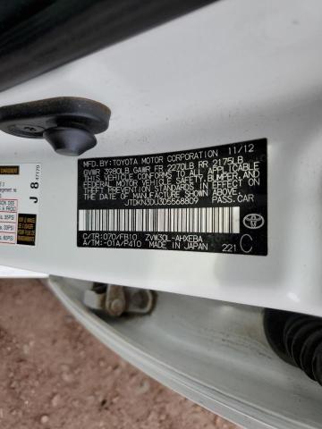 Photo 10 from auction – 2013 TOYOTA PRIUS with VIN JTDKN3DU3D5568809