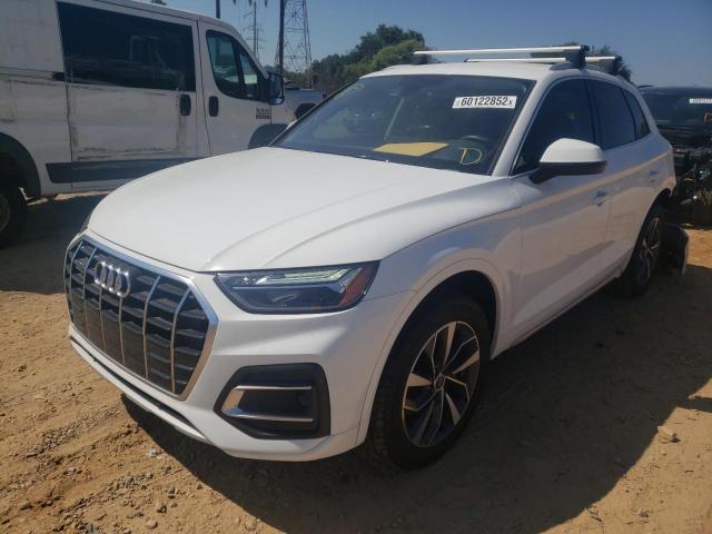 Photo 2 from auction – 2021 AUDI Q5 PREMIUM with VIN WA1AAAFYXM2129775