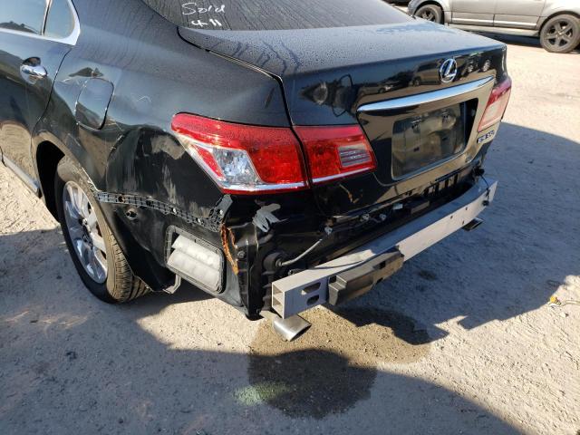 Photo 9 from auction – 2011 LEXUS ES 350 with VIN JTHBK1EG3B2464890