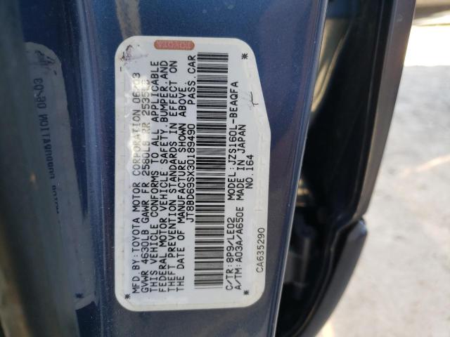 Photo 10 from auction – 2003 LEXUS GS 300 with VIN JT8BD69SX30189490