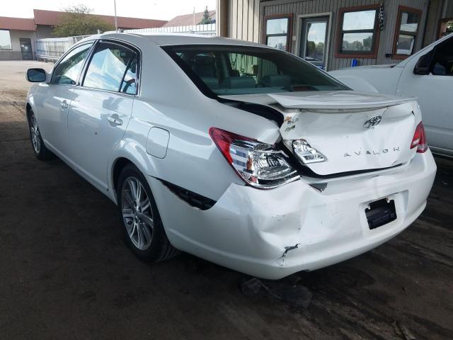 Photo 3 from auction – 2007 TOYOTA AVALON LIM with VIN 4T1BK36B27U240016
