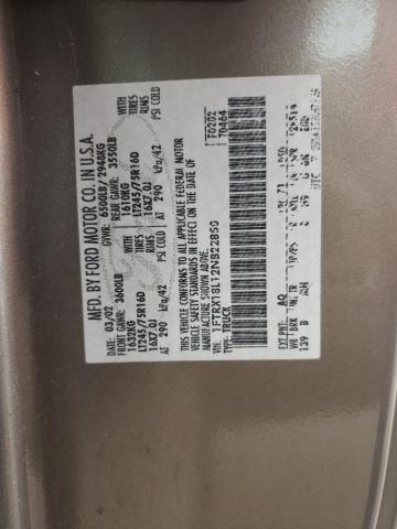 Photo 10 from auction – 2002 FORD F150 with VIN 1FTRX18L12NB22850