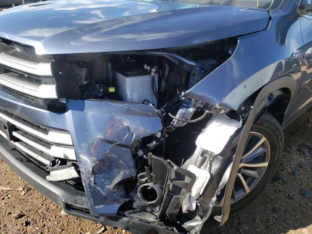 Photo 9 from auction – 2019 TOYOTA HIGHLANDER with VIN 5TDJZRFHXKS706856