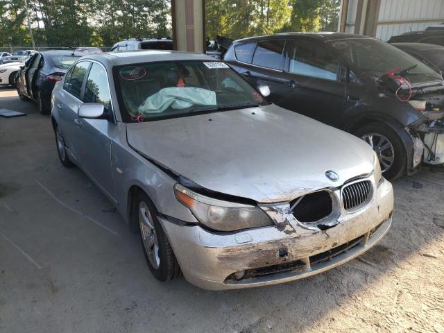 BMW 525 I 2007 with VIN WBANE53567CW59881 - Photo from auction