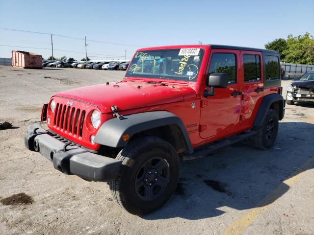 Photo 2 from auction – 2015 JEEP WRANGLER U with VIN 1C4BJWDG4FL767650