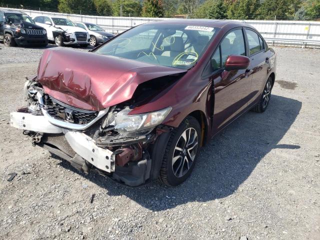 Photo 2 from auction – 2014 HONDA CIVIC EX with VIN 19XFB2F83EE275955