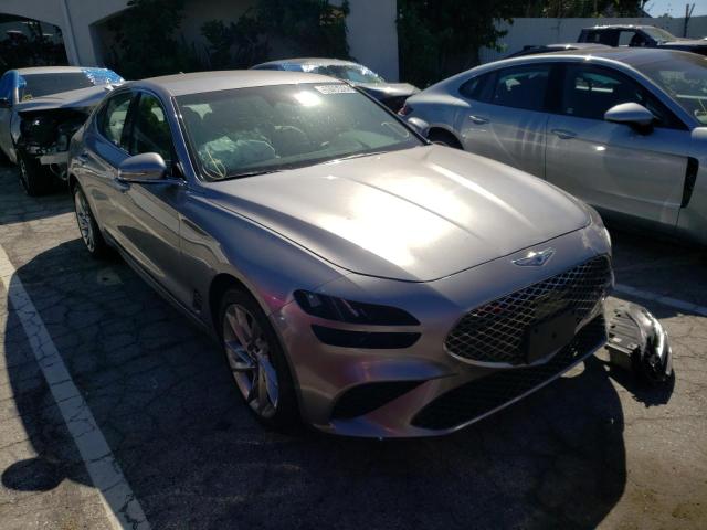GENESIS G70 BASE 2022 with VIN KMTG34TA5NU094668 - Photo from auction