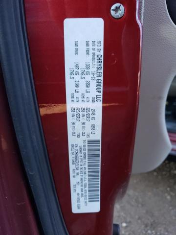 Photo 10 from auction – 2014 DODGE GRAND CARA with VIN 2C4RDGBG6ER191340