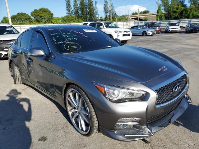 Photo 1 from auction – 2015 INFINITI Q50 BASE with VIN JN1BV7AP8FM358093