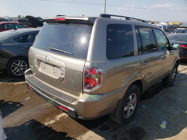 Photo 4 from auction – 2008 HONDA PILOT EXL with VIN 5FNYF28538B010564