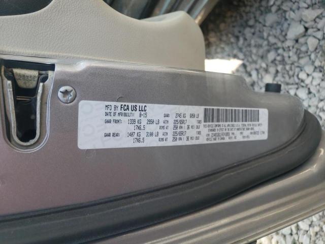 Photo 10 from auction – 2015 DODGE GRAND CARA with VIN 2C4RDGBG1FR743859