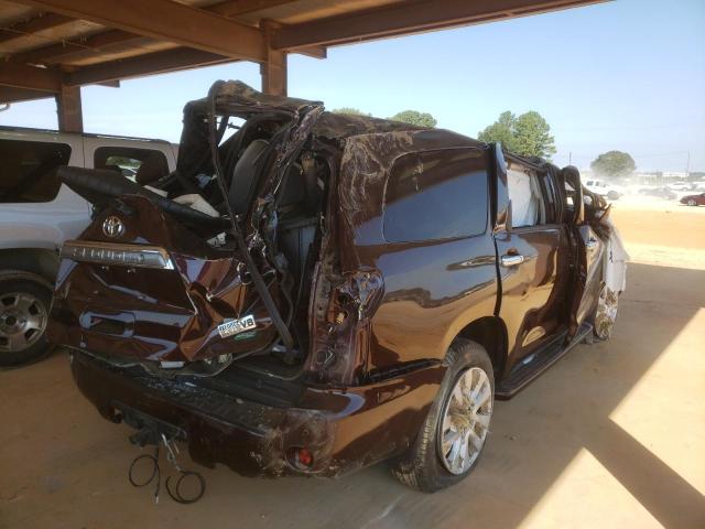 Photo 4 from auction – 2015 TOYOTA SEQUOIA PL with VIN 5TDDW5G10FS116557