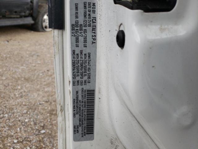 Photo 10 from auction – 2020 RAM PROMASTER with VIN ZFBHRFAB2L6P24255