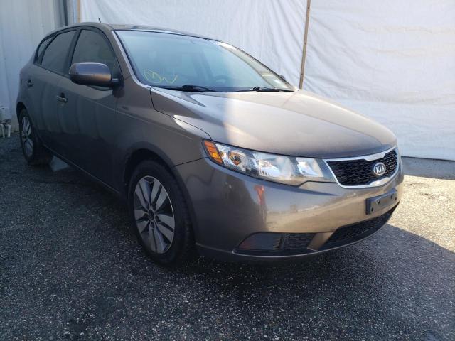 KIA FORTE EX 2013 with VIN KNAFU5A22D5727755 - Photo from auction