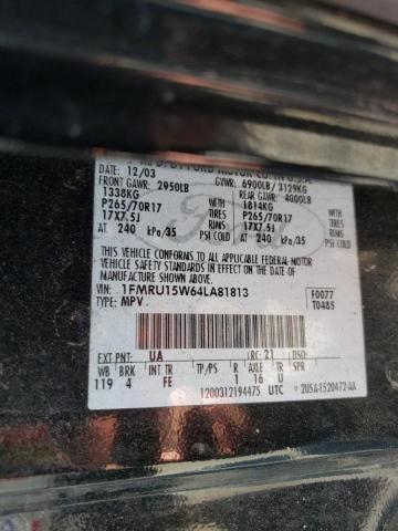 Photo 10 from auction – 2004 FORD EXPEDITION with VIN 1FMRU15W64LA81813
