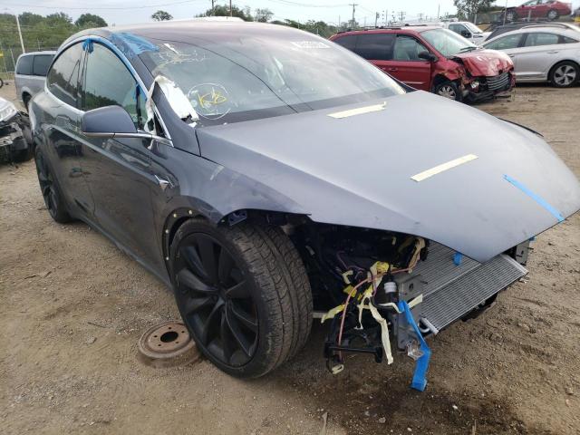 TESLA MODEL X 2021 with VIN 5YJXCBE23MF311618 - Photo from auction