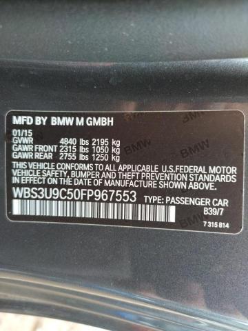 Photo 10 from auction – 2015 BMW M4 with VIN WBS3U9C50FP967553