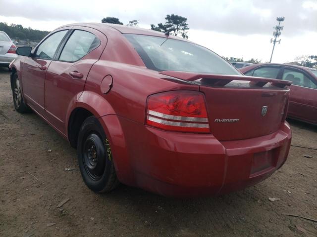 Photo 3 from auction – 2008 DODGE AVENGER SX with VIN 1B3LC56K38N578569