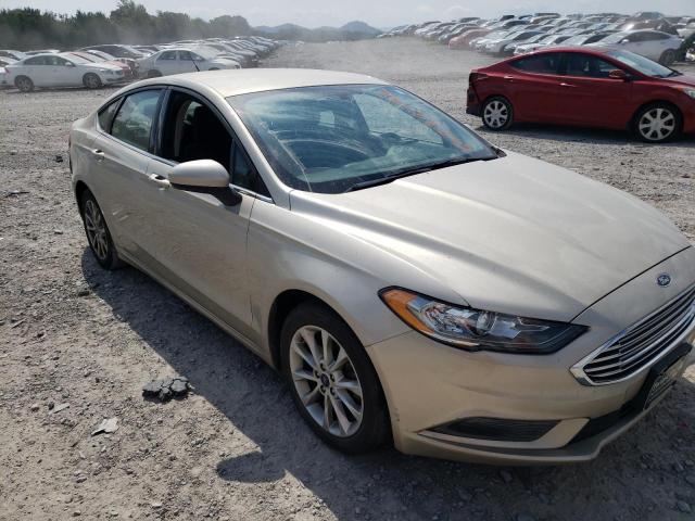 FORD FUSION SE 2017 with VIN 3FA6P0H73HR296401 - Photo from auction