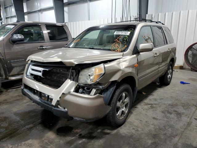 Photo 2 from auction – 2006 HONDA PILOT EX with VIN 2HKYF18436H561769