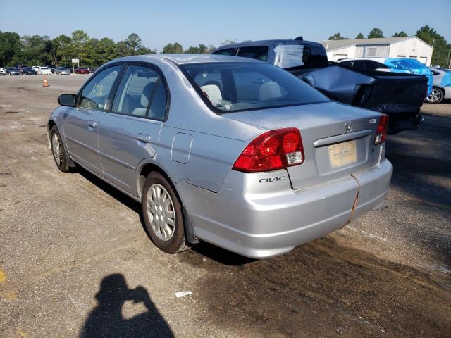 Photo 3 from auction – 2005 HONDA CIVIC with VIN 2HGES16565H622258