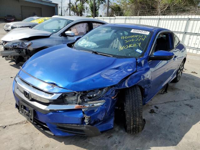 Photo 2 from auction – 2016 HONDA CIVIC LX with VIN 2HGFC4B04GH306714