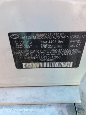 Photo 10 from auction – 2016 HYUNDAI SONATA SPO with VIN 5NPE34AF6GH430586