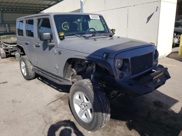 JEEP WRANGLER U 2015 مع رقم تعريف المركبة 1C4BJWEG6FL712003 - صورة من المزاد