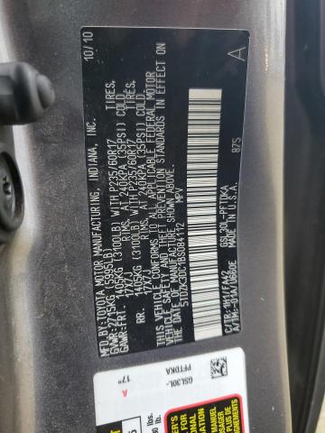 Photo 10 from auction – 2011 TOYOTA SIENNA with VIN 5TDZK3DC1BS084112