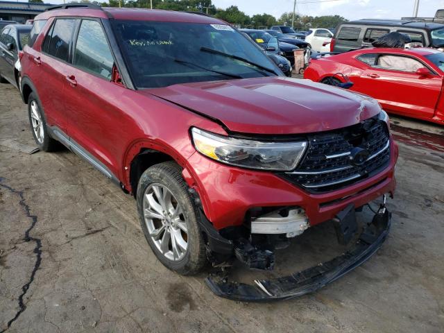 FORD EXPLORER X 2020 with VIN 1FMSK7DH7LGA10754 - Photo from auction