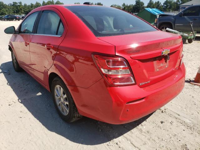 Photo 3 from auction – 2017 CHEVROLET SONIC LT with VIN 1G1JD5SH5H4122410