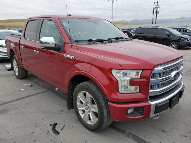 FORD F150 SUPER 2016 with VIN 1FTEW1EF2GFB37150 - Photo from auction