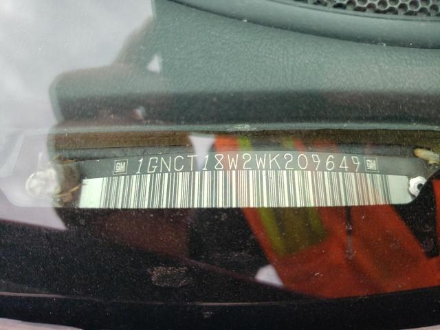 Photo 10 from auction – 1998 CHEVROLET BLAZER with VIN 1GNCT18W2WK209649