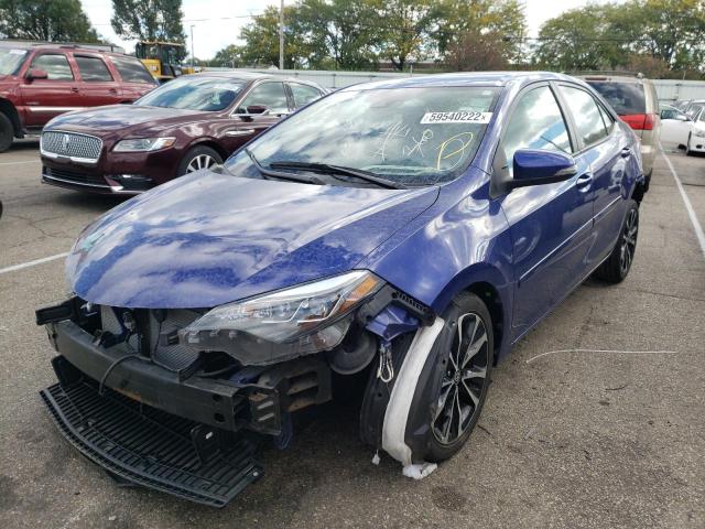 Photo 2 from auction – 2019 TOYOTA COROLLA L with VIN 2T1BURHE4KC130390