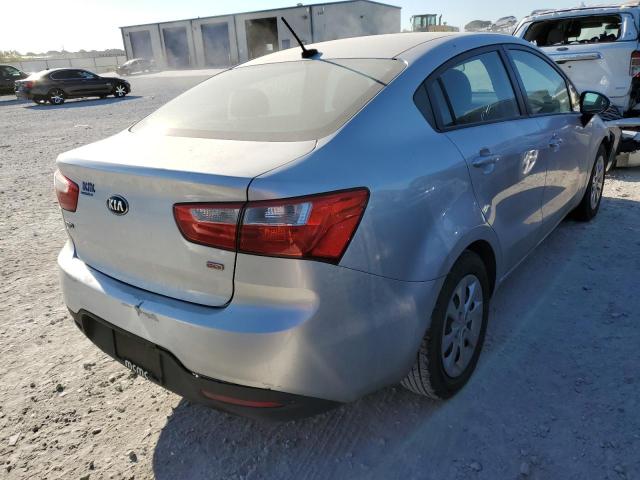 Photo 4 from auction – 2014 KIA RIO LX with VIN KNADM4A39E6385405