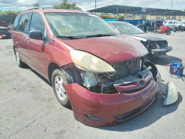 TOYOTA SIENNA CE 2006 with VIN 5TDZA23C16S445035 - Photo from auction