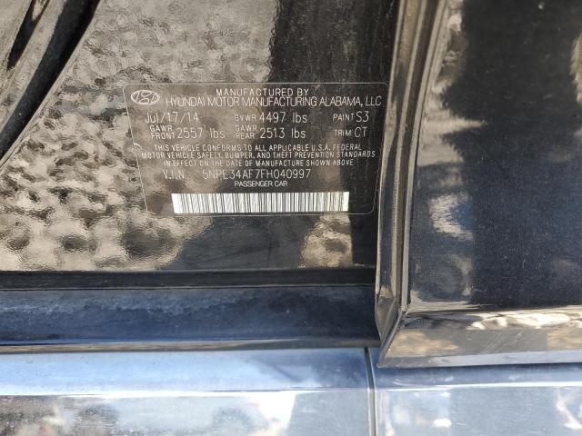 Photo 10 from auction – 2015 HYUNDAI SONATA SPO with VIN 5NPE34AF7FH040997