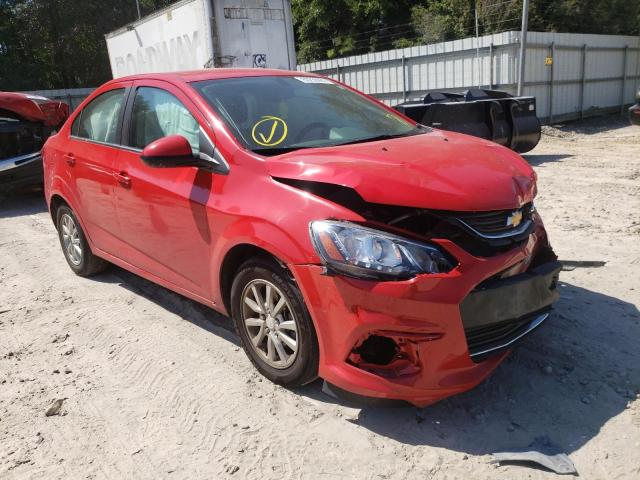 CHEVROLET SONIC LT 2017 with VIN 1G1JD5SH5H4122410 - Photo from auction