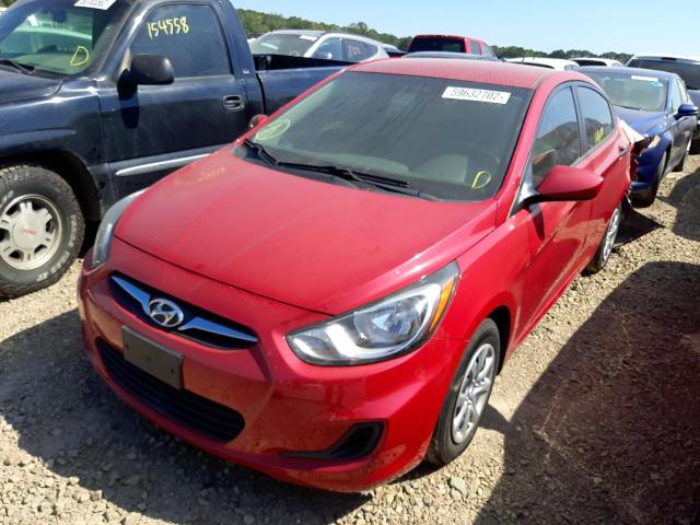Photo 2 from auction – 2012 HYUNDAI ACCENT GLS with VIN KMHCT4AE1CU054325