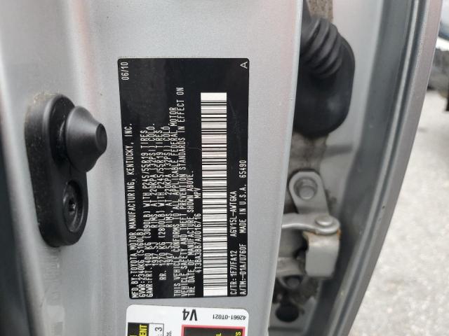 Photo 10 from auction – 2010 TOYOTA VENZA with VIN 4T3BA3BB7AU016716