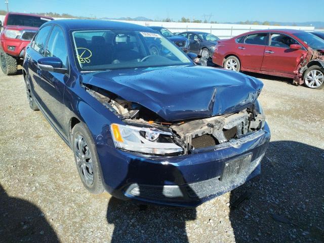 VOLKSWAGEN JETTA SE 2012 with VIN 3VWDP7AJ1CM128775 - Photo from auction