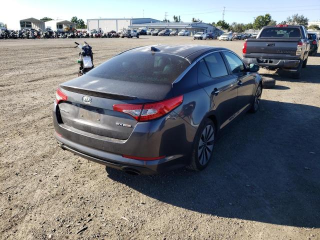 Photo 4 from auction – 2011 KIA OPTIMA SX with VIN KNAGR4A67B5088644