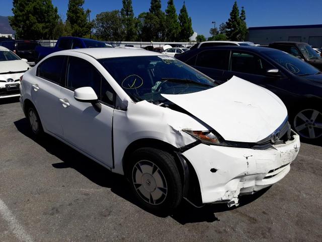 Photo 1 from auction – 2012 HONDA CIVIC HF with VIN 2HGFB2F62CH518088