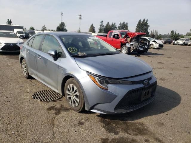 TOYOTA COROLLA LE 2020 with VIN JTDEBRBE6LJ013220 - Photo from auction