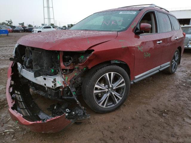 Photo 2 from auction – 2017 NISSAN PATHFINDER with VIN 5N1DR2MN0HC602783